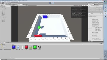 Unity3D Training neural AI in ping pong test2