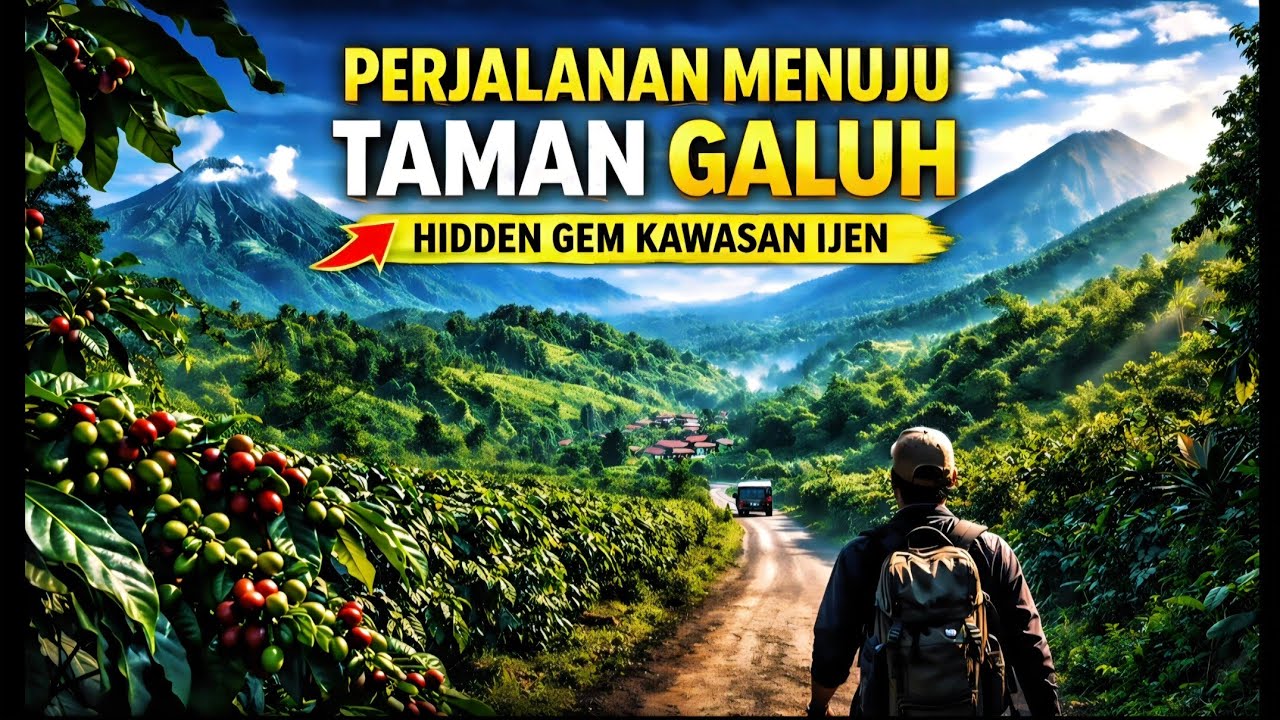 Perjalanan Menuju Hidden Gem  Lereng Gunung Ijen Taman Galuh