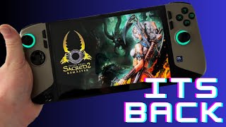 Sacred 2 Remastered on MSI Claw 8 AI – A Classic Reborn on a New Handheld!
