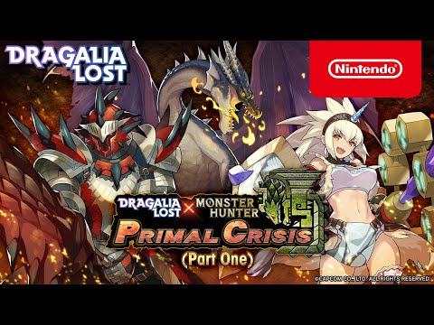 Dragalia Lost – Summon Showcase: MONSTER HUNTER PRIMAL CRISIS（Part One)