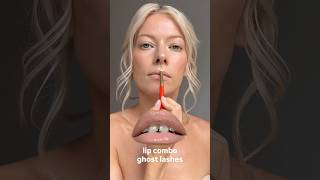 Natural rosy beige lip combo of the day with lip gloss with ghost lashes #lipstick #lipcombo #lips Natural rosy beige lip combo of the day with lip gloss with ghost lashes #lipstick #lipcombo #lips