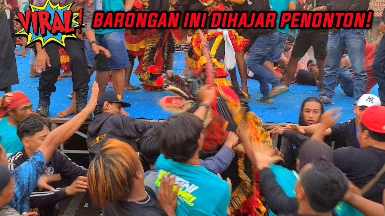 RICUH PARAH SAMPAI DIBUBARKAN❗️ BARONGAN PUTRO JOYO PUSPITO Live Bandung Betet Nganjuk