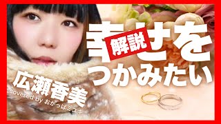 広瀬香美「幸せをつかみたい」を楽しく解説【歌詞フル】