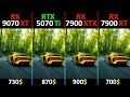 RX 9070 XT vs RTX 5070 Ti vs RX 7900 XTX vs RX 7900 XT TEST IN 10 GAMES  | R7-9800X3D