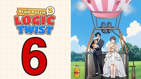 Brain Puzzle 2 Logic Twist Level 6 Romantic Balloon 