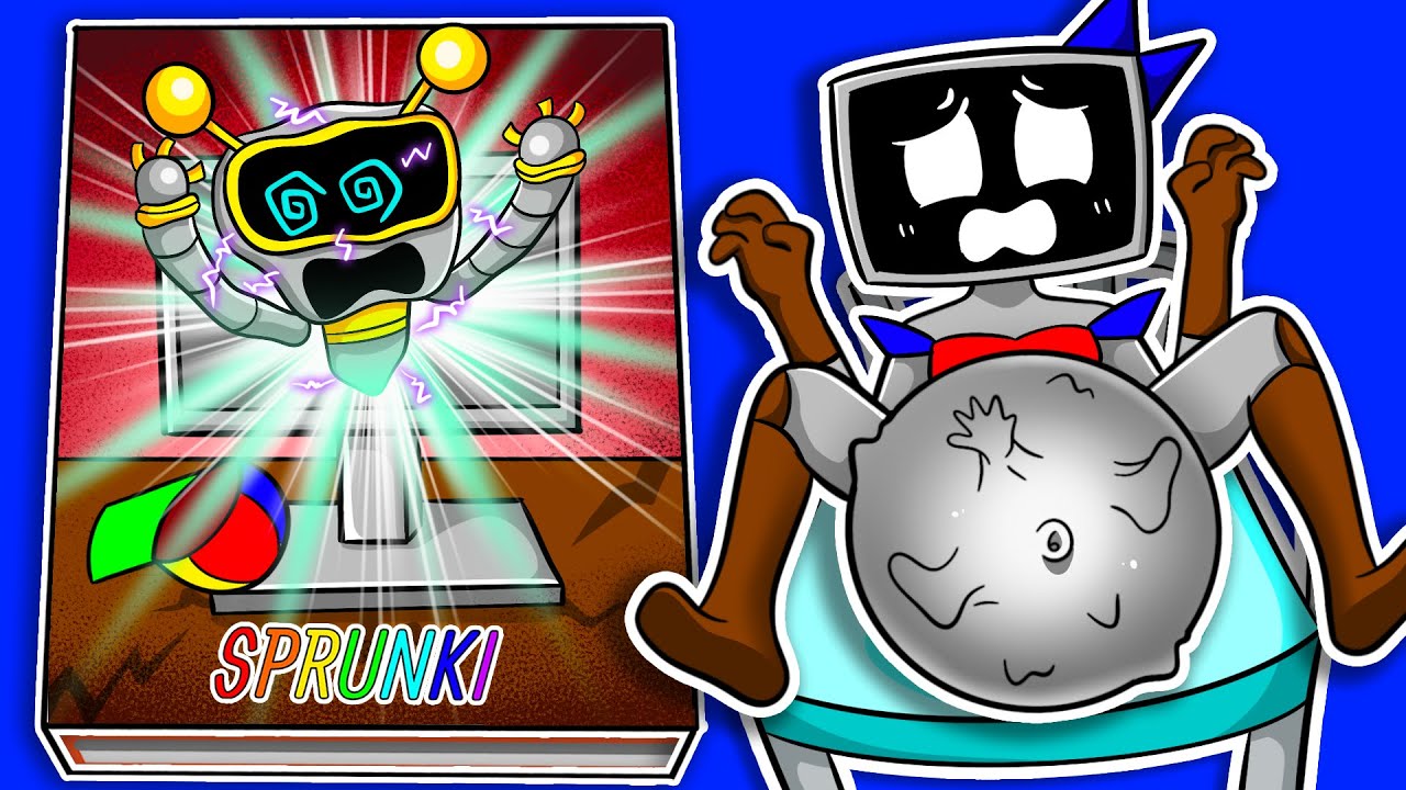Making INCREDIBOX SPRUNKI Game Book📚💕Computer Girl Pregnant Story Squishy Surgery