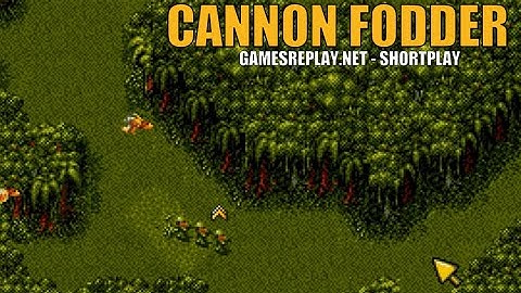 [Commodore Amiga] - CANNON FODDER (Sensible Software)