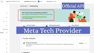 Meta Tech Provider - How to Setup in Whatsjet Official API Embedded Signup