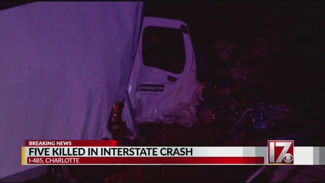 5 dead in crash along NC interstate YouTube