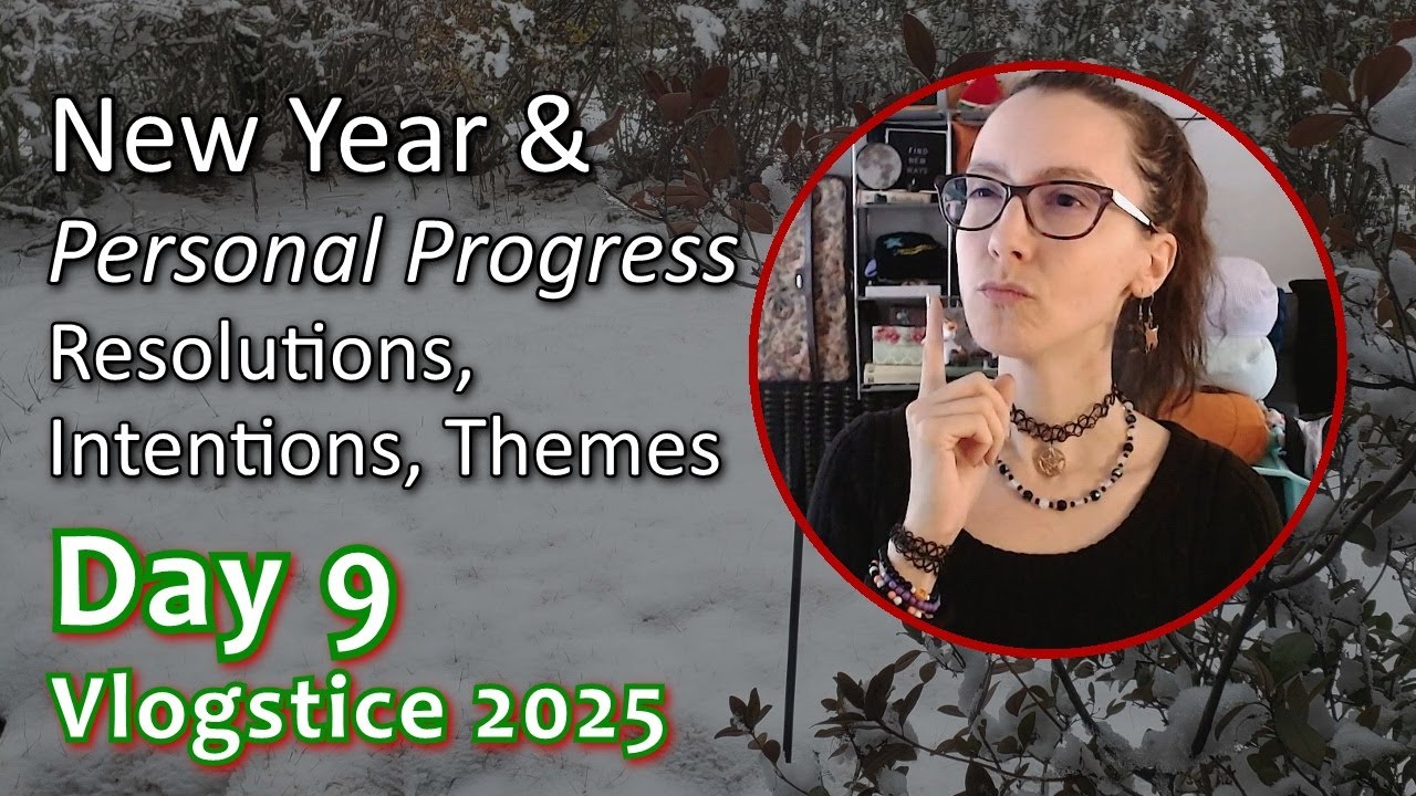 New Year & Personal Progress - Vlogstice Day 9