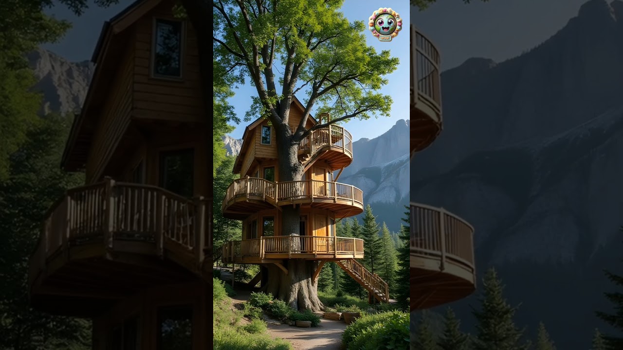 Luxury 3-Storey Treehouse! The Dream Forest Home You’ll Want to Move Into! 🌳