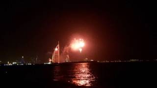 Dubai, Burj Al Arab Fireworks 2017