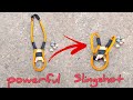 Powerful Slingshot made out of bamboo and Rubber,(16)