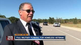 Unclaimed Army veteran laid to rest in Sarasota