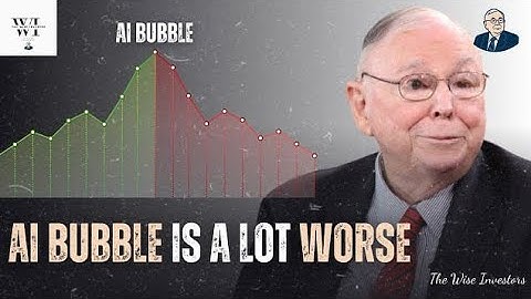 Charlie Munger: The AI Bubble is a lot Worse than the Dotcom Bubble