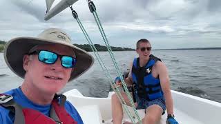Precision 185 Sailboat on Chautauqua Lake by Great Dane Channel 367 views 7 months ago 1 minute, 56 seconds