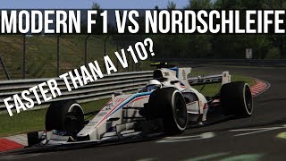 Assetto Corsa - How Fast is A Modern F1 Car At The Nordschleife? | VR |