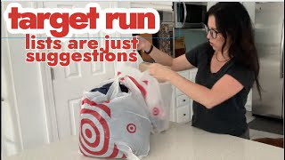 Target Run When Your Shopping List Becomes A Suggestion Katie Leblanc