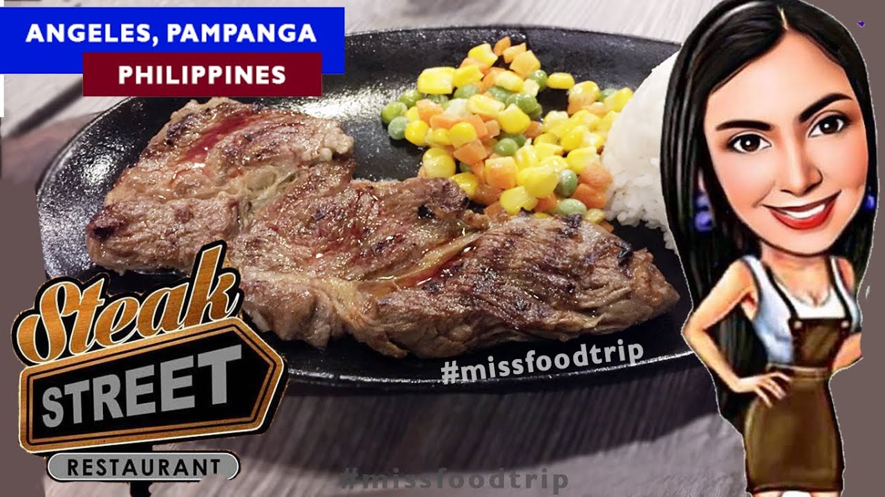 Steak Street , Angeles Pampanga FULL MENU YouTube