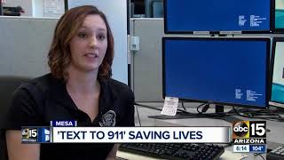 After text-to-911 rollout, Mesa dispatchers receiving about 50 messages per day Profile