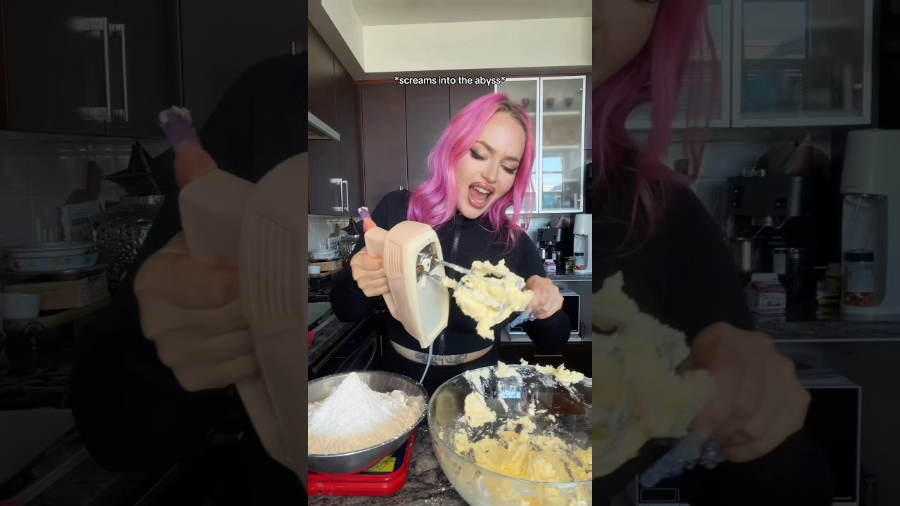 День 2: приготовление домашнего крема для торта на день рождения моей лучшей подруги 🫠 Часть 1