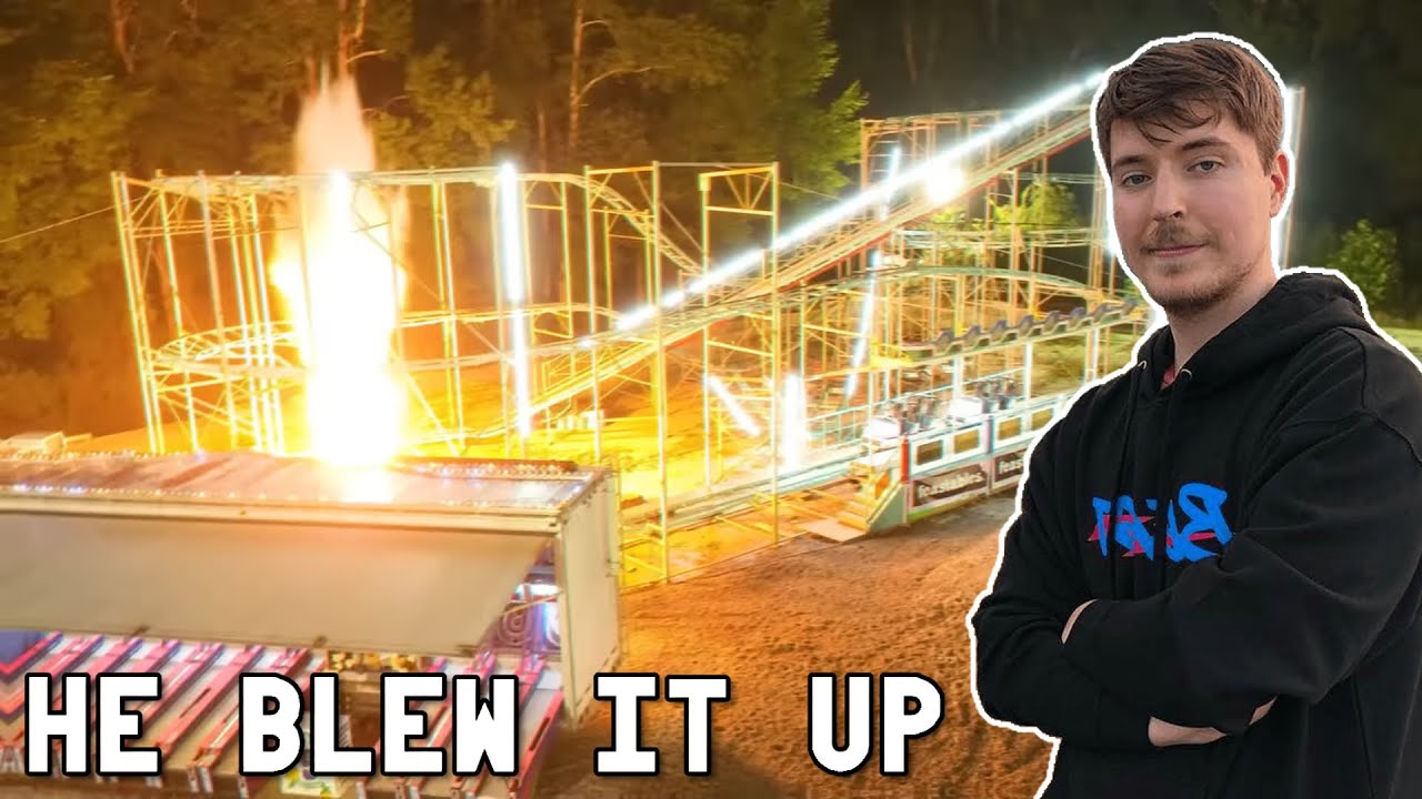 MrBeast's Roller Coaster - YouTube
