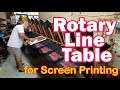 Rotary Line Table Press(32slots) | Screen printing