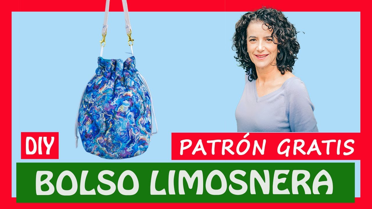 ✅ Cómo hacer un BOLSO LIMOSNERA | ¡Muy fácil! 👜