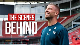 BEHIND THE SCENES I First day Toby Alderweireld at Royal Antwerp Football Club