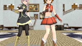 [MMD] Luka Megurine & Meiko Sakine - Magnet