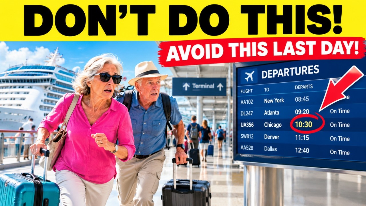 20 Disembarkation Mistakes That Will Ruin Your Last Day!