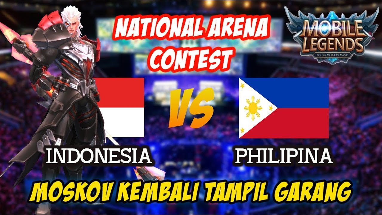 Moskov Kembali Tampil Garang Dengan KDA 10/03/10 Indonesia vs Filipina National Arena Contest