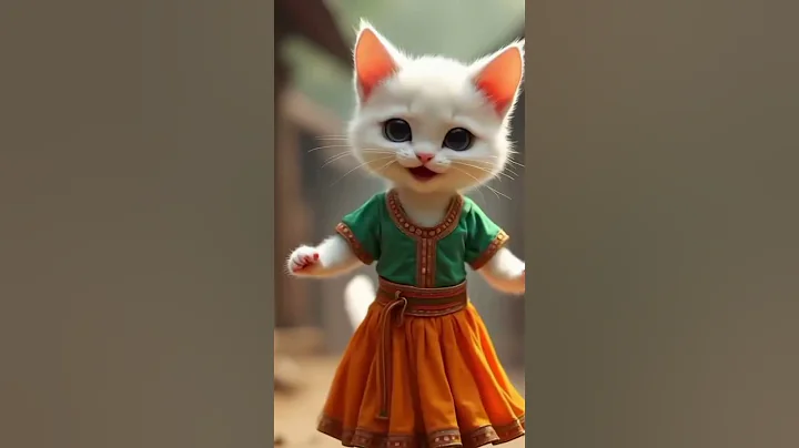 funny dance video #ai #aidance #shorts#shortsfeed #catlovers #catshorts#catmemes #viralvideo