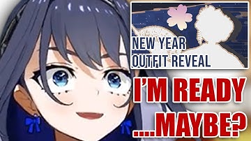 Kronii was so nervous on her first new outfit reveal