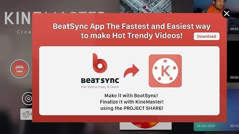 Make it with BeatSync! Finalize it with kinemaster using the project share