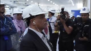Menteri Besar Perak ly Opens PROTON New Stamping Line