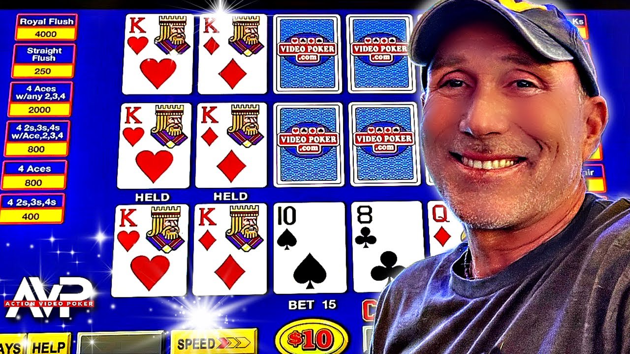 We went Crazy on Video Poker Date Night! 😮
