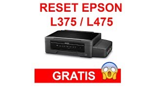 🖨️👉 Reset EPSON L375 y EPSON L475 descarga GRATIS 👈 - YouTube