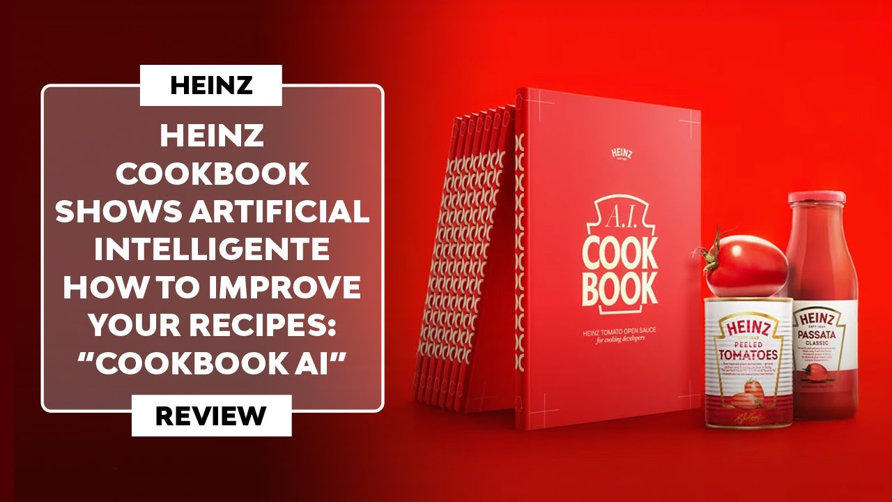 ▷ The HEINZ RECIPE BOOK that shows AI how to improve your recipes [2024] "COOKBOOK AI"