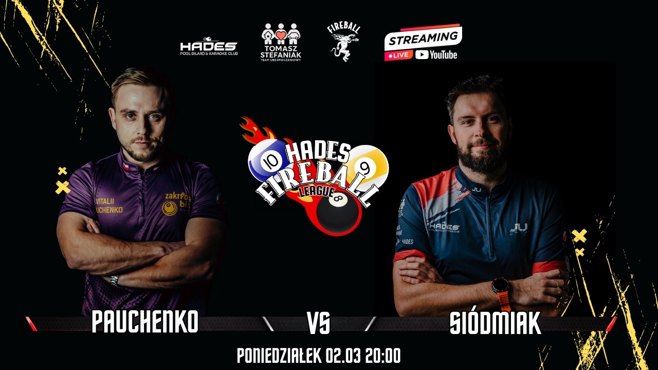 Hades Fireball League - Pauchenko vs Siódmiak // Grupa D - kolejka nr.3