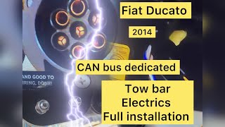 Fiat Ducato 2014 Tow Bar Electrics Installation Dedicated CAN Bus