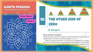 Class 6 Maths | Chapter 10 |The other  Side Of  Zero | Part- 3| Ganita Prakash |NCERT CBSE KVS |