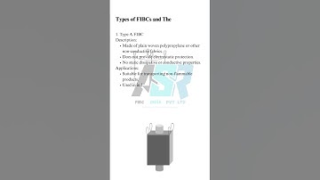 Type Of FIBC Bag | FIBC Type A Bag | ASR FIBC | #fibc #jumbobags #asrfibc