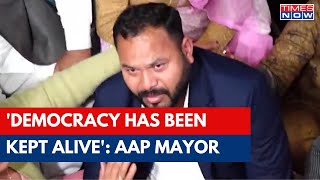 Aap Mayor Candidate Kuldeep Kumar After Supreme Court Declares Him Winner Mayor Of Chandigarh