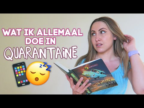 Mijn DAG ROUTINE in QUARANTAINE! 🏠