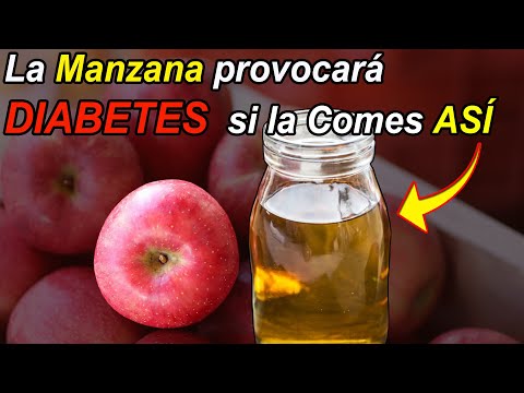 La <strong>Manzana</strong> Causará Diabetes si la Comes de esta forma