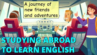 First day of Studying Abroad | DAILY English conversation