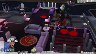 The sims 4 but I get beat up by the grim reaper