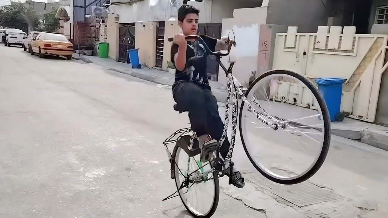 تحدي جديد حمودي ومتابعينه تعليك بايسكلات بل٢٦