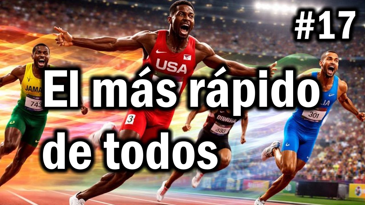 Las mejores marcas de los 100 metros planos masculino